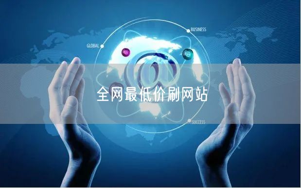 全网最低价刷网站