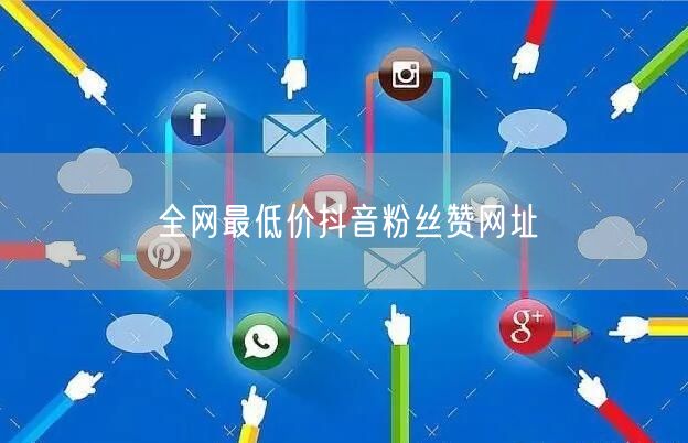 全网最低价抖音粉丝赞网址