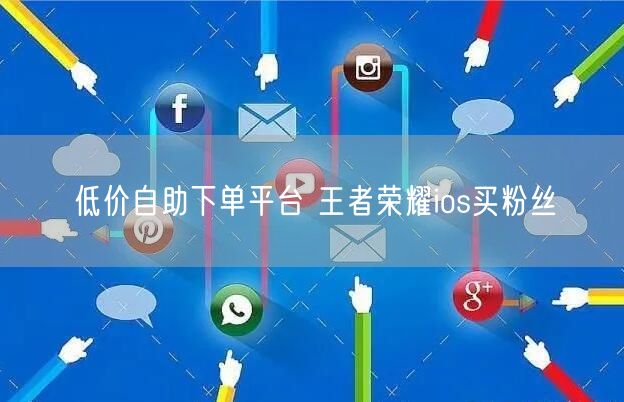 低价自助下单平台 王者荣耀ios买粉丝