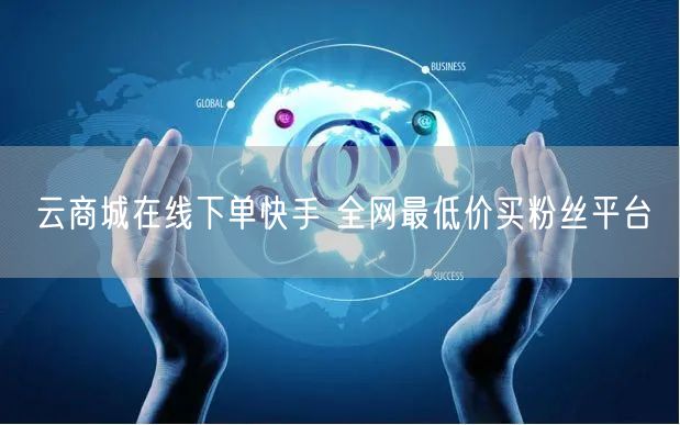 云商城在线下单快手 全网最低价买粉丝平台