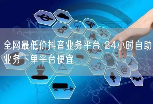 全网最低价抖音业务平台 24小时自助业务下单平台便宜