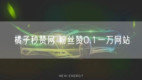 橘子秒赞网 粉丝赞0.1一万网站