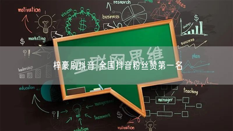 梓豪刷抖音 全国抖音粉丝赞第一名