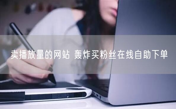 卖播放量的网站 轰炸买粉丝在线自助下单