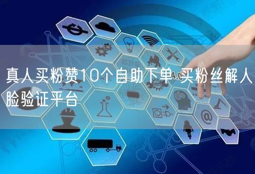 真人买粉赞10个自助下单 买粉丝解人脸验证平台